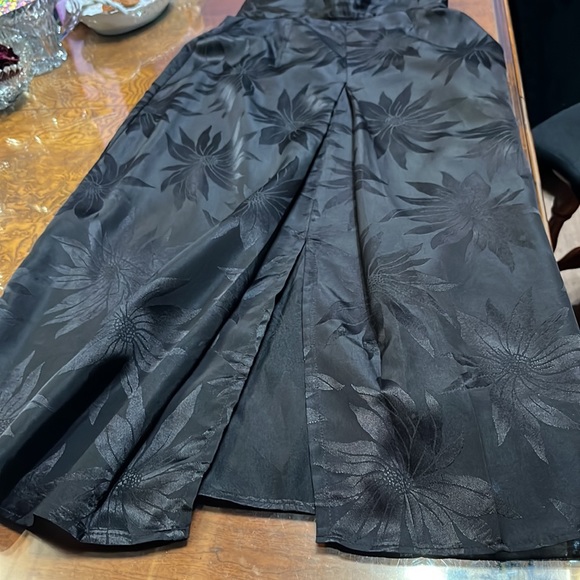 PRINCE inspired 80s Silky Vintage black skirt and jacket. Prince inspired. - Picture 8 of 13